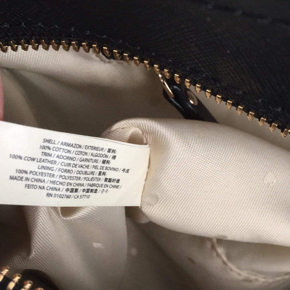 NWOT Kate Spade Cameron Street Plaid Candace Leather Satchel Bag - Picture 12 of 16